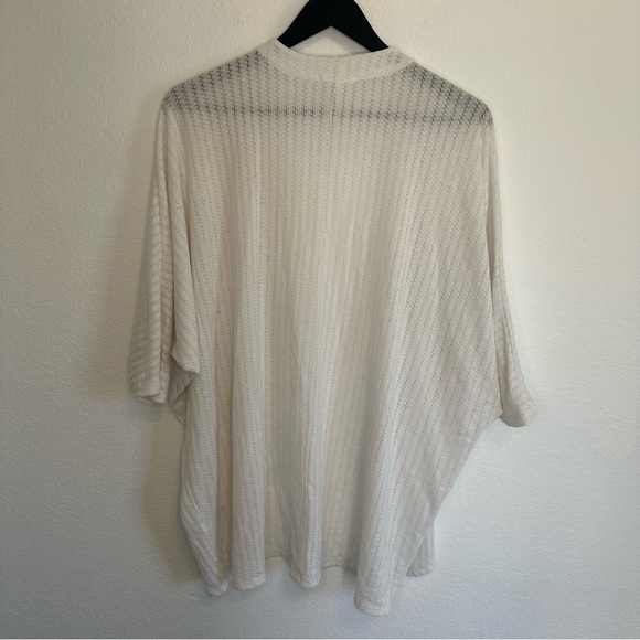 Maurice’s White Sheer Cover-Up – Women’s Size 0 - Picture 5 of 6